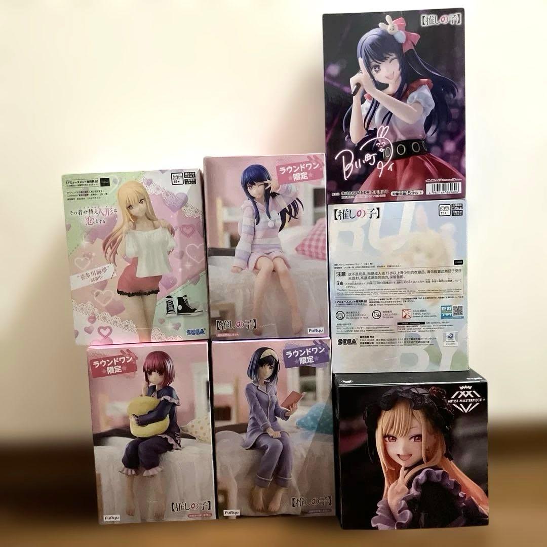 推しの子&着せ恋 プライズ フィギュア 7点セット