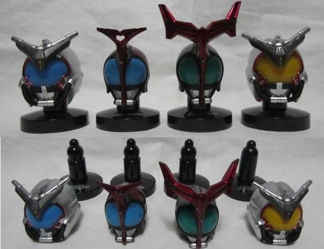 ライダーマスクコレクション◆ライダーマスコレ◆仮面ライダーカブト◆１７種◆未開封