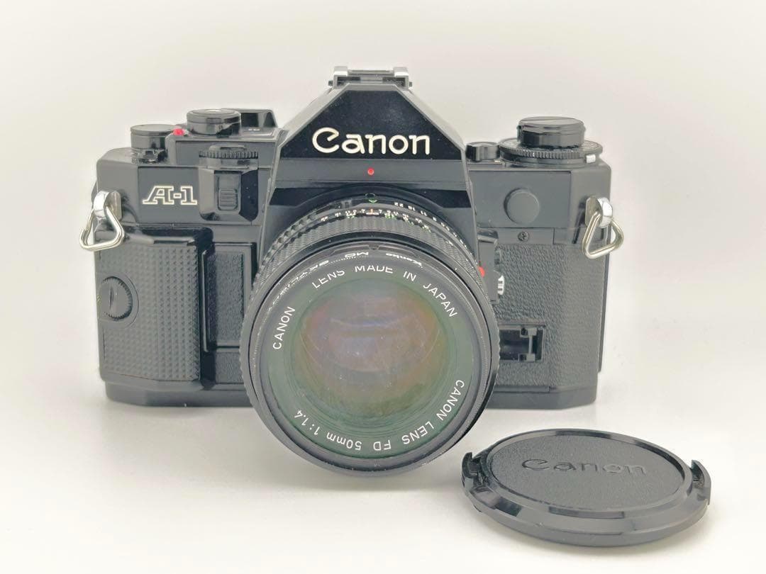 【完動品】　Canon A-1 + 標準レンズセット　動作確認済