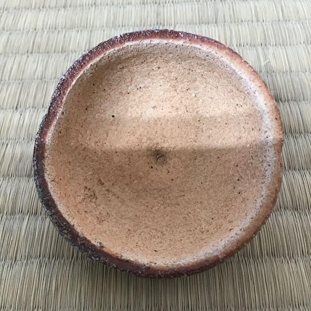 茶道具　香合　常滑焼　人間国宝　三代　山田常山　造　栞　紙箱　共箱　S80KG