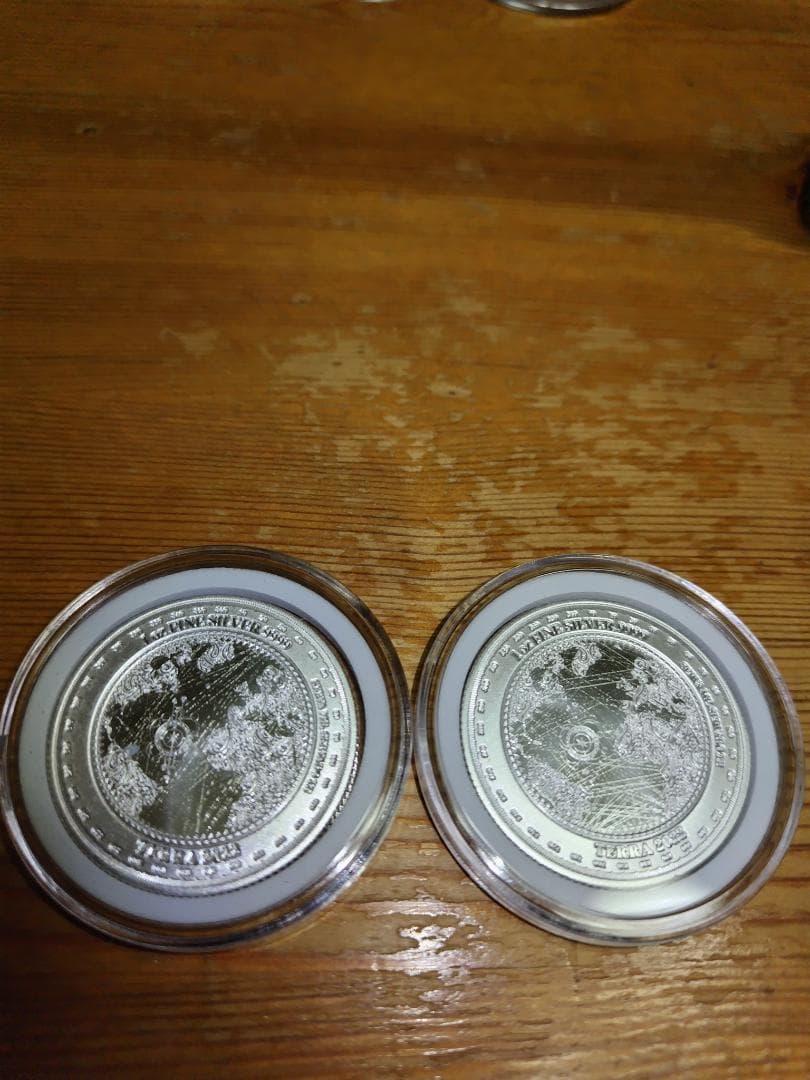 2022 トケラウ「地球・テラ」純銀 1オンス 銀貨 2枚