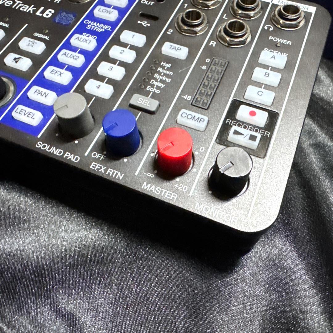 ZOOM LiveTrak L6 デジタルミキサー/オーディオインターフェイス