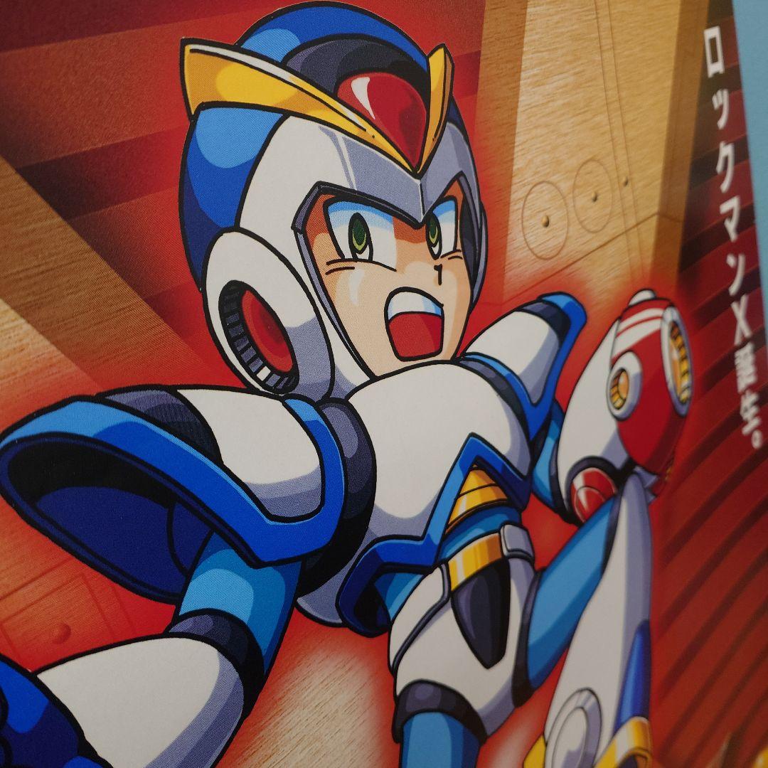 カプコン ロックマン X スーパーファミコン ポスター