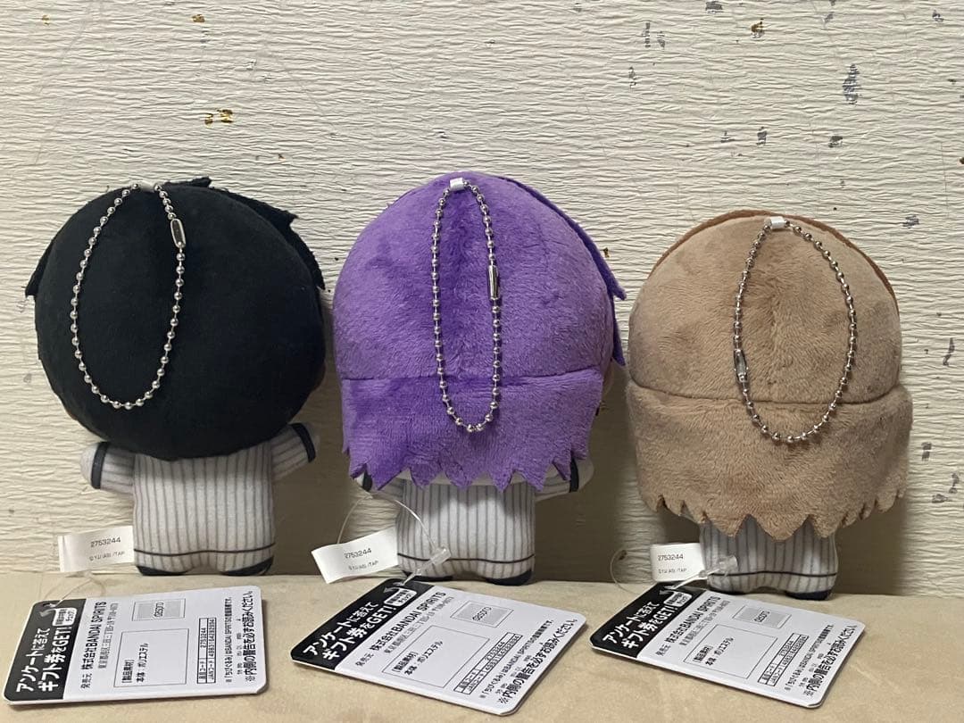 桃源暗鬼 ちびぐるみvol.3 桃角桜介 桃寺神門 桃華月詠 セット