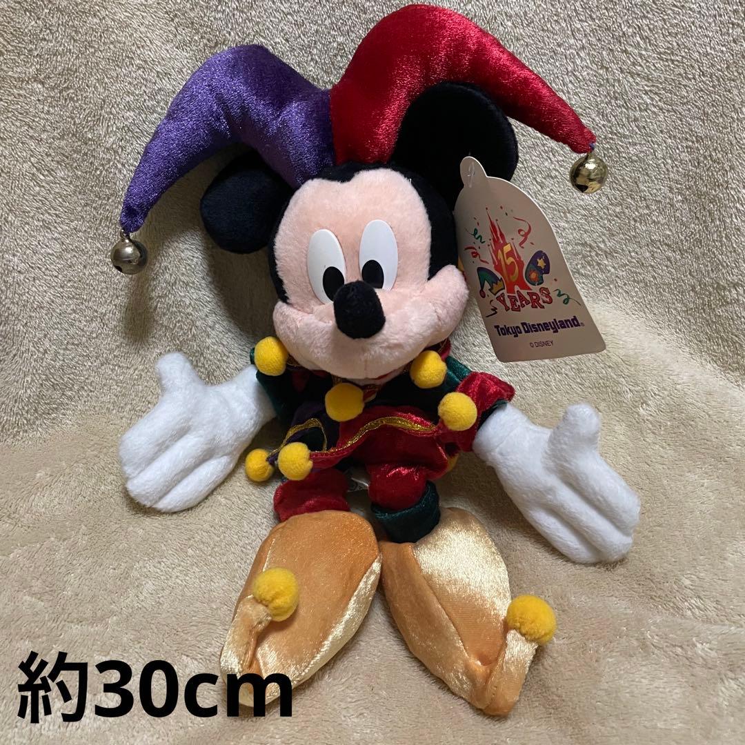 ディズニー Disney ミッキーマウスぬいぐるみ 15周年限定