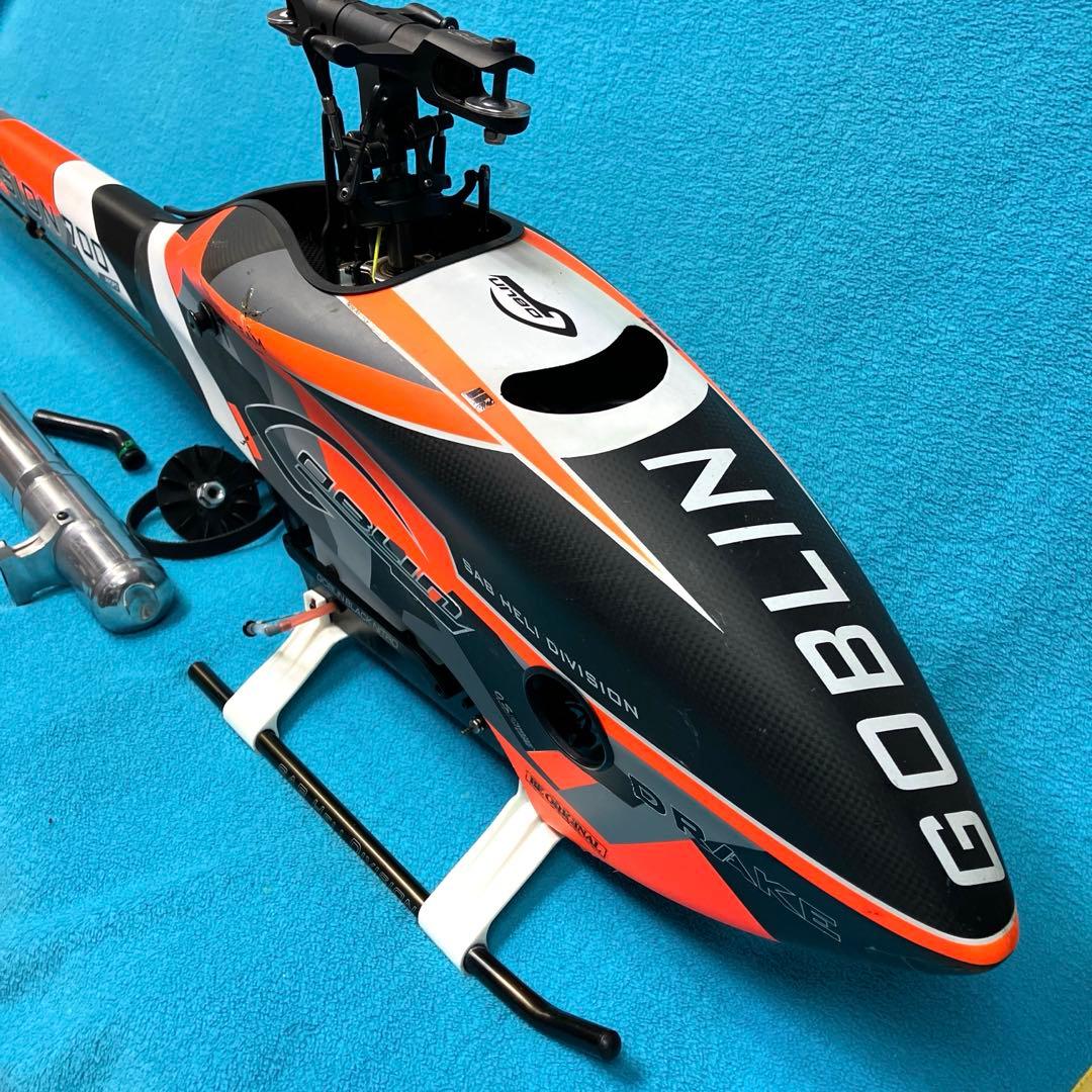 ジャンク品　RCヘリ GOBLIN ニトロ スポーツSG710 機体のみ