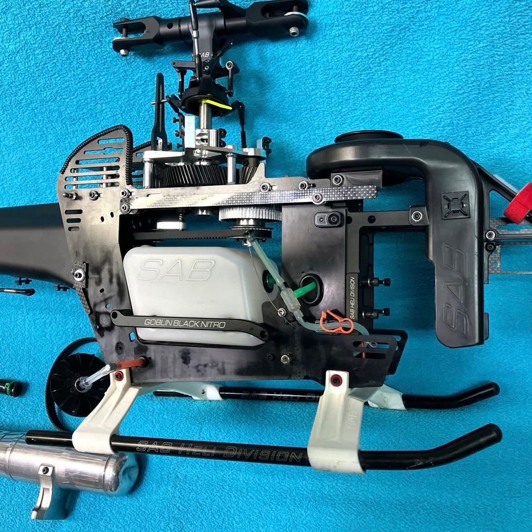 ジャンク品　RCヘリ GOBLIN ニトロ スポーツSG710 機体のみ