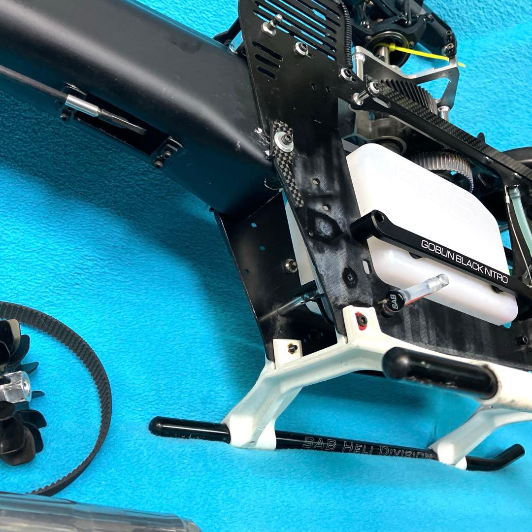 ジャンク品　RCヘリ GOBLIN ニトロ スポーツSG710 機体のみ