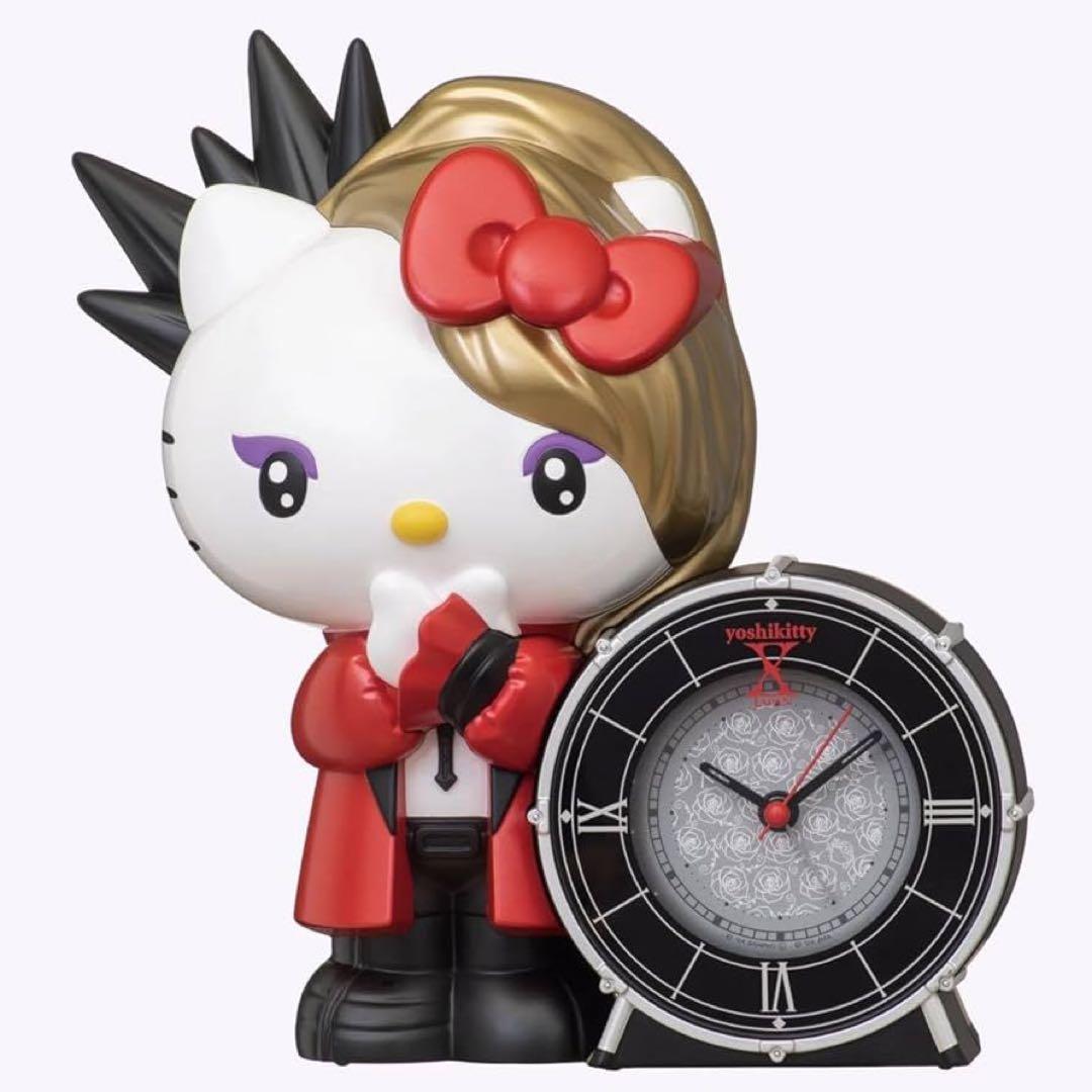 Yoshikitty 値引き交渉可　赤　目覚まし時計　【限定赤】新品　未開封