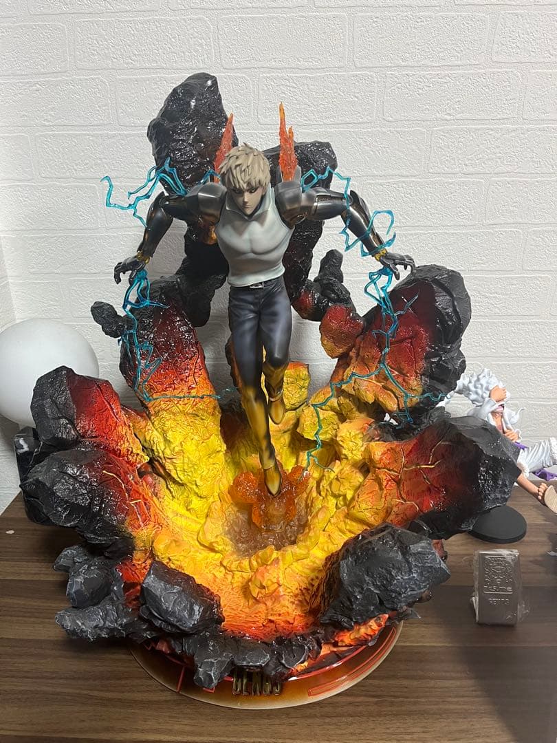 ワンパンマン 鬼サイボーグ ガレージキット ガレキ スタチュー④