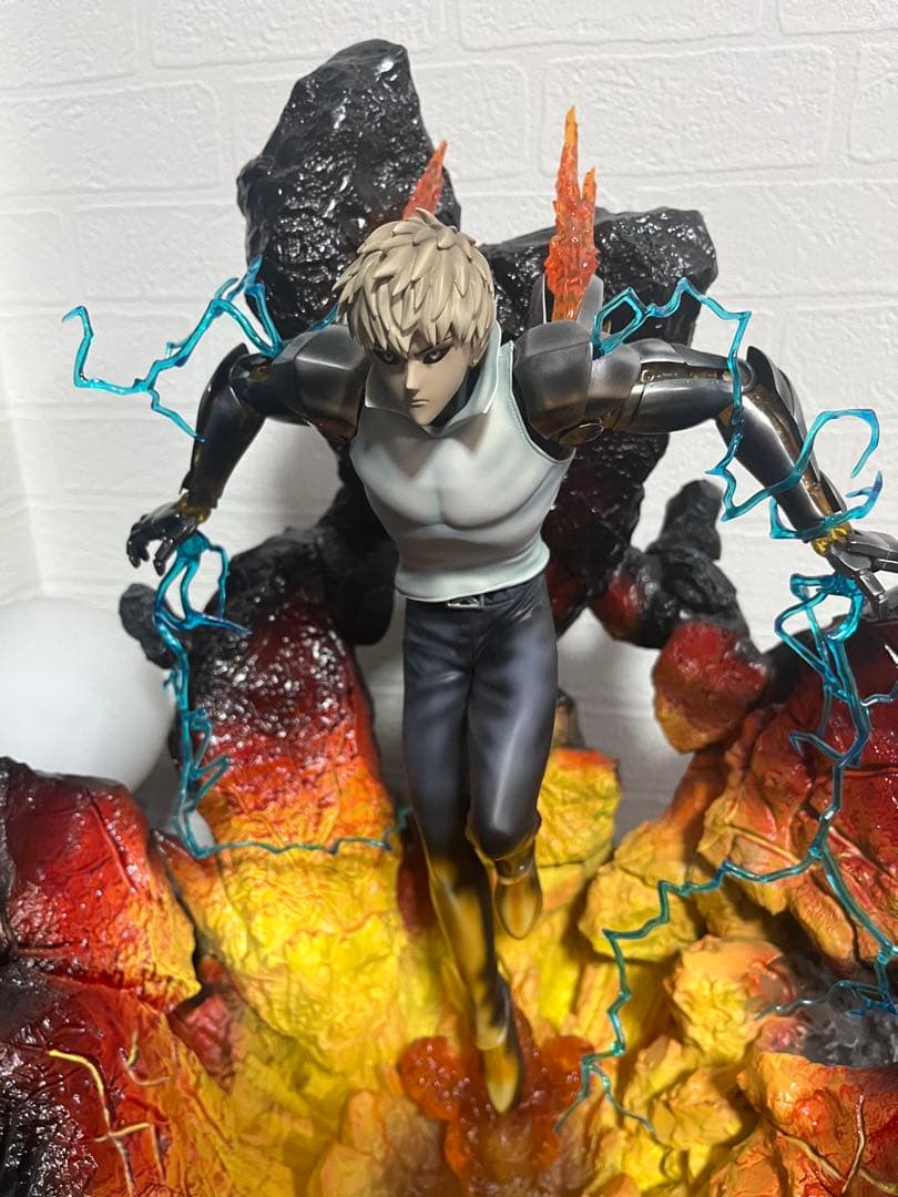 ワンパンマン 鬼サイボーグ ガレージキット ガレキ スタチュー④