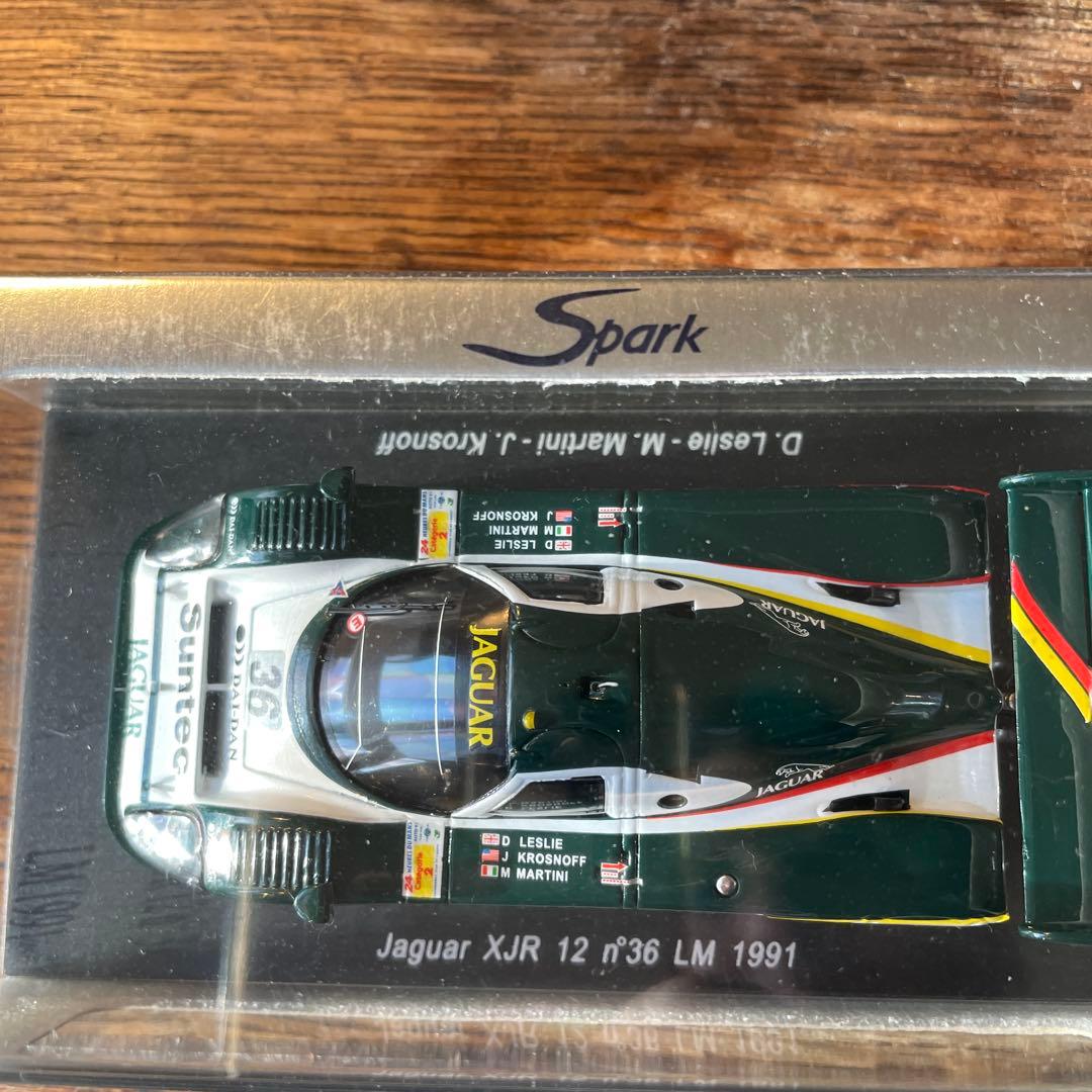 絶版　1/43 TWR サンテック　ジャガー　XJR 12 ルマン24　1991