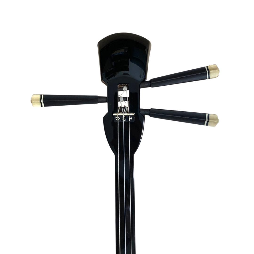 ✨付属品多数✨ 沖縄 三線 特上 人工皮革 蛇柄 ソフトケースや替弦など付属！