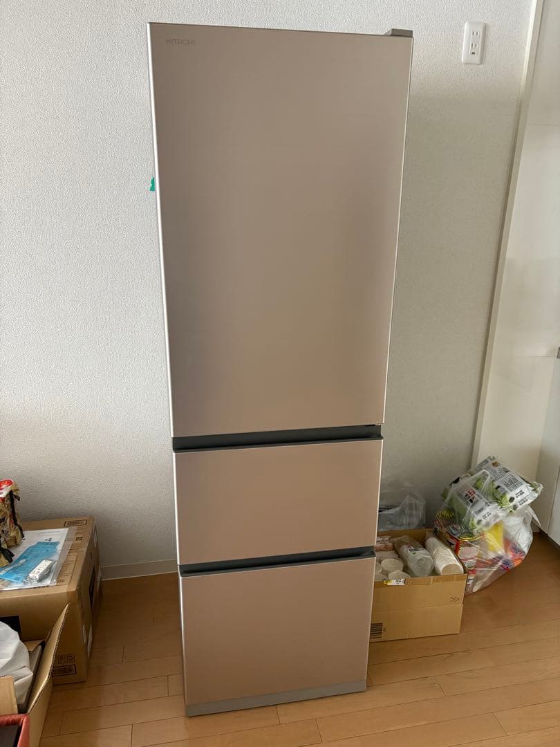 シルバー冷蔵庫 上開き 2段冷凍室