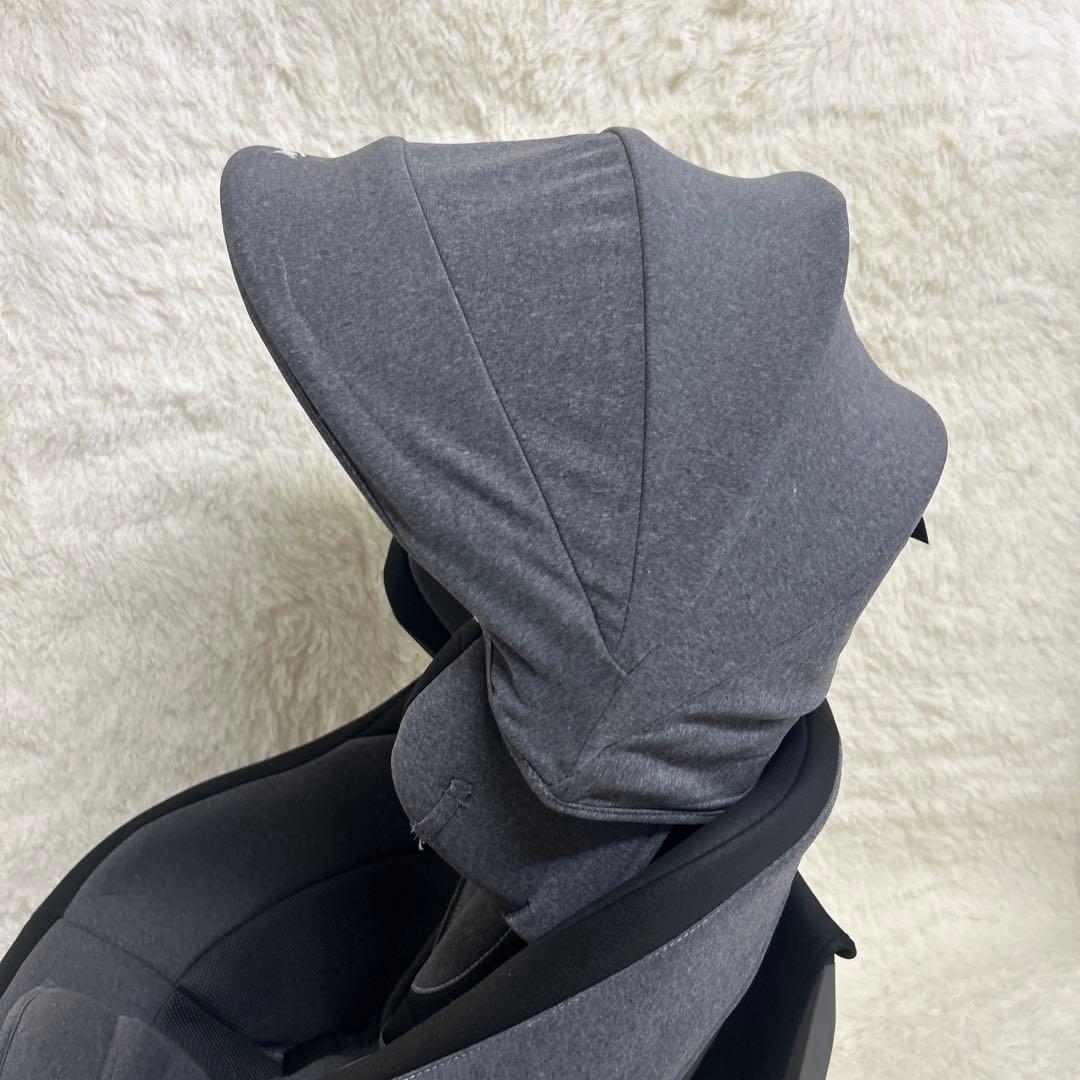 【美品】コンビクルムーヴ ISOFIX JJ-650 チャイルドシート　グレー