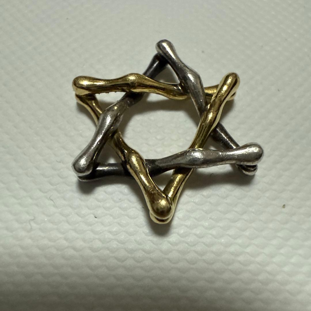 ヒランヤG/Sペンダントトップ ゴールド/シルバー