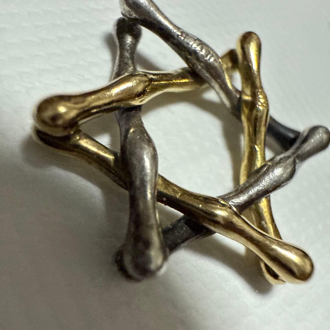 ヒランヤG/Sペンダントトップ ゴールド/シルバー