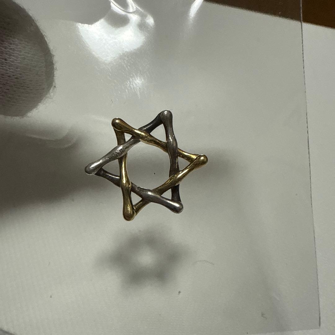 ヒランヤG/Sペンダントトップ ゴールド/シルバー