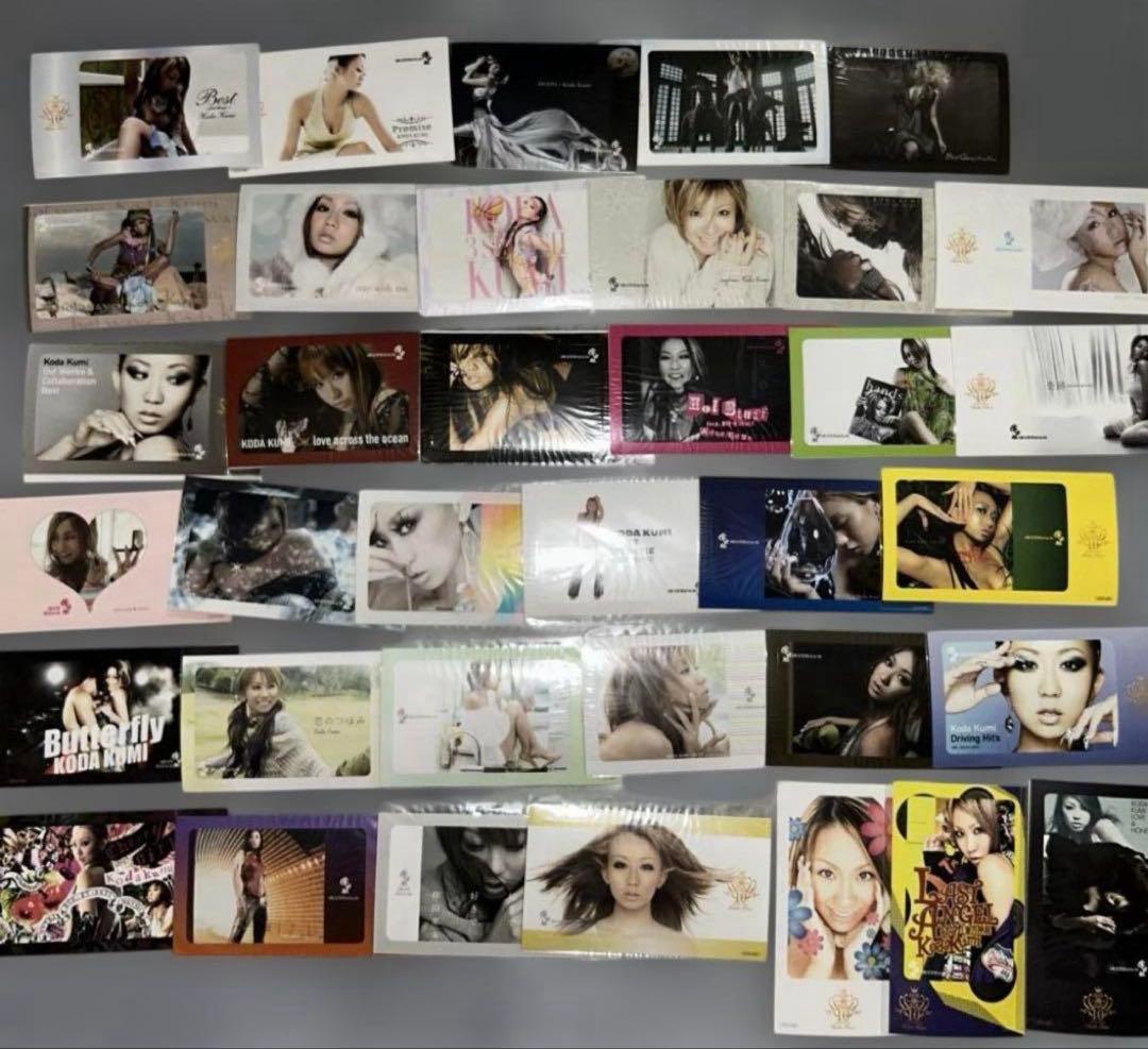 倖田來未グッズ　ICカードステッカー　全73種コンプリートセット