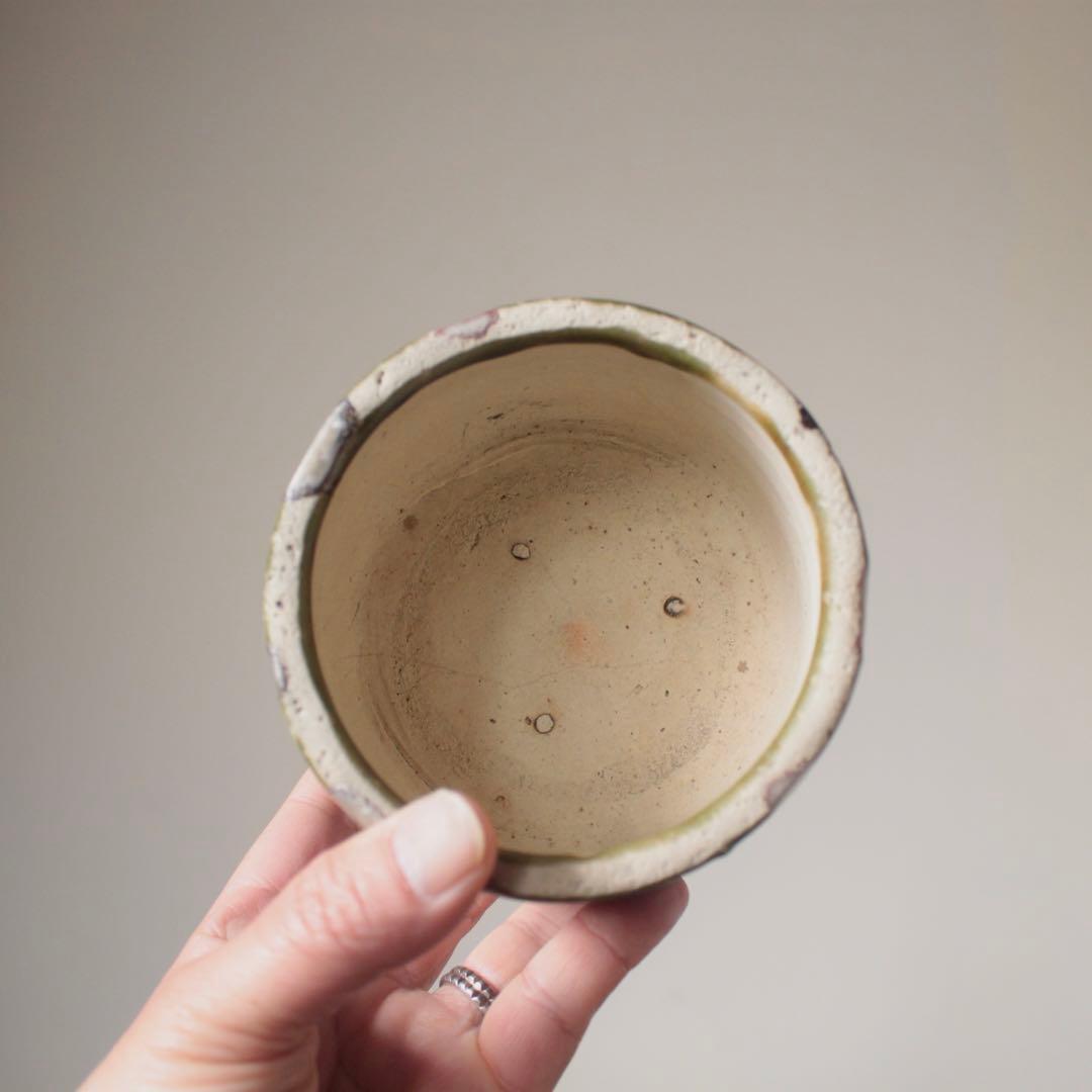 呂宋（ルス）織部 火入 江戸時代 古美術 茶道具 古道具