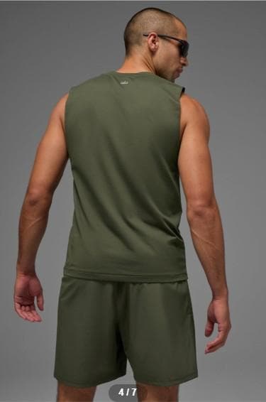 【新品未使用】Alo Mens Conquer Muscle Tank