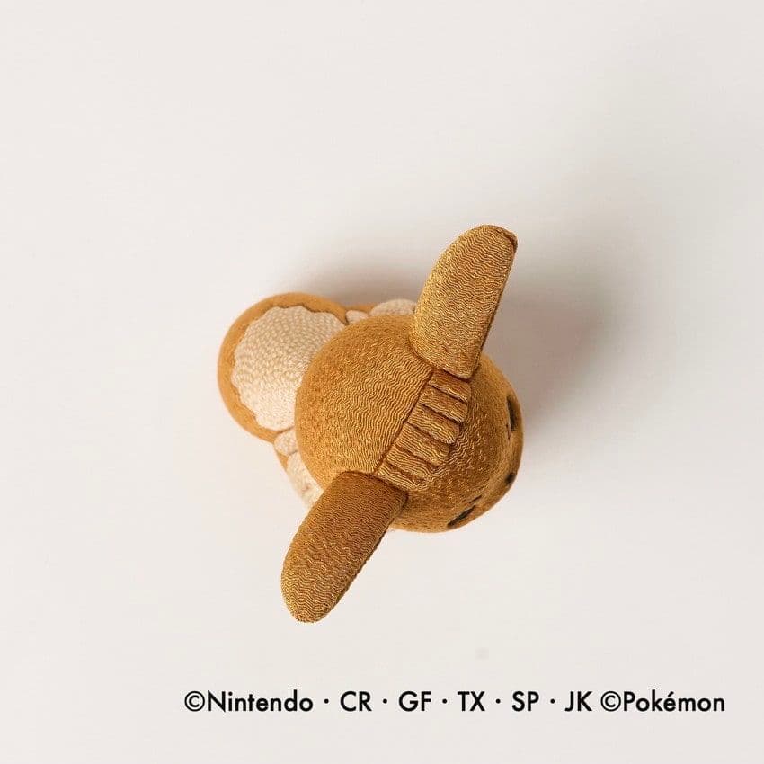 ポケモン 真多呂人形 江戸木目込人形 イーブイ