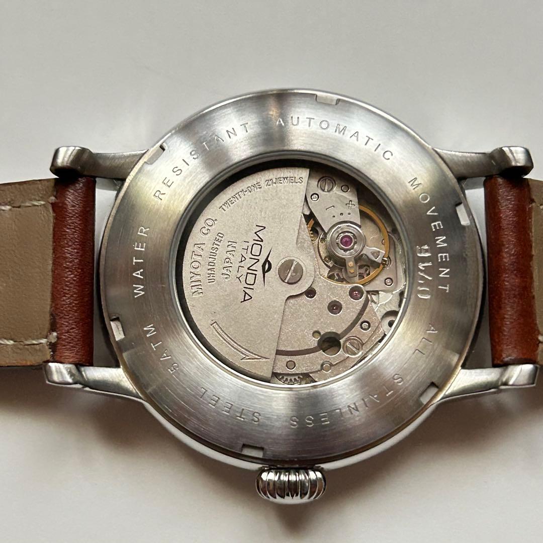 モンディア自動巻腕時計