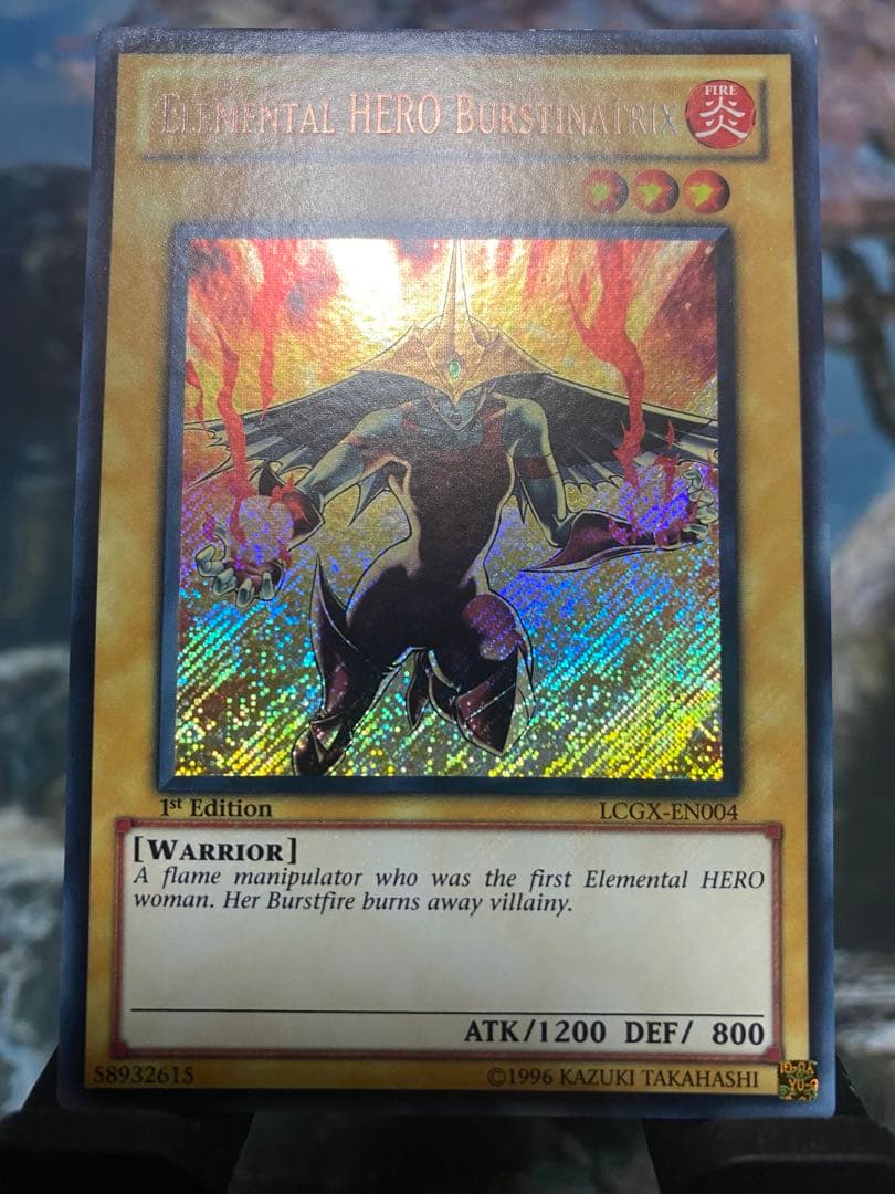 E・HERO スパークマン フェザーマン バーストレディ シークレット EU版