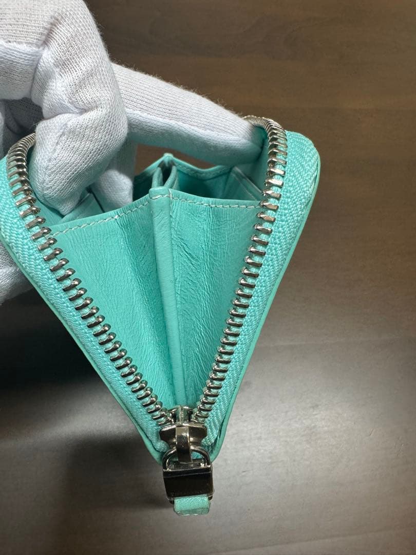 B*i様 ティファニー ジップ ミニ財布　ケース