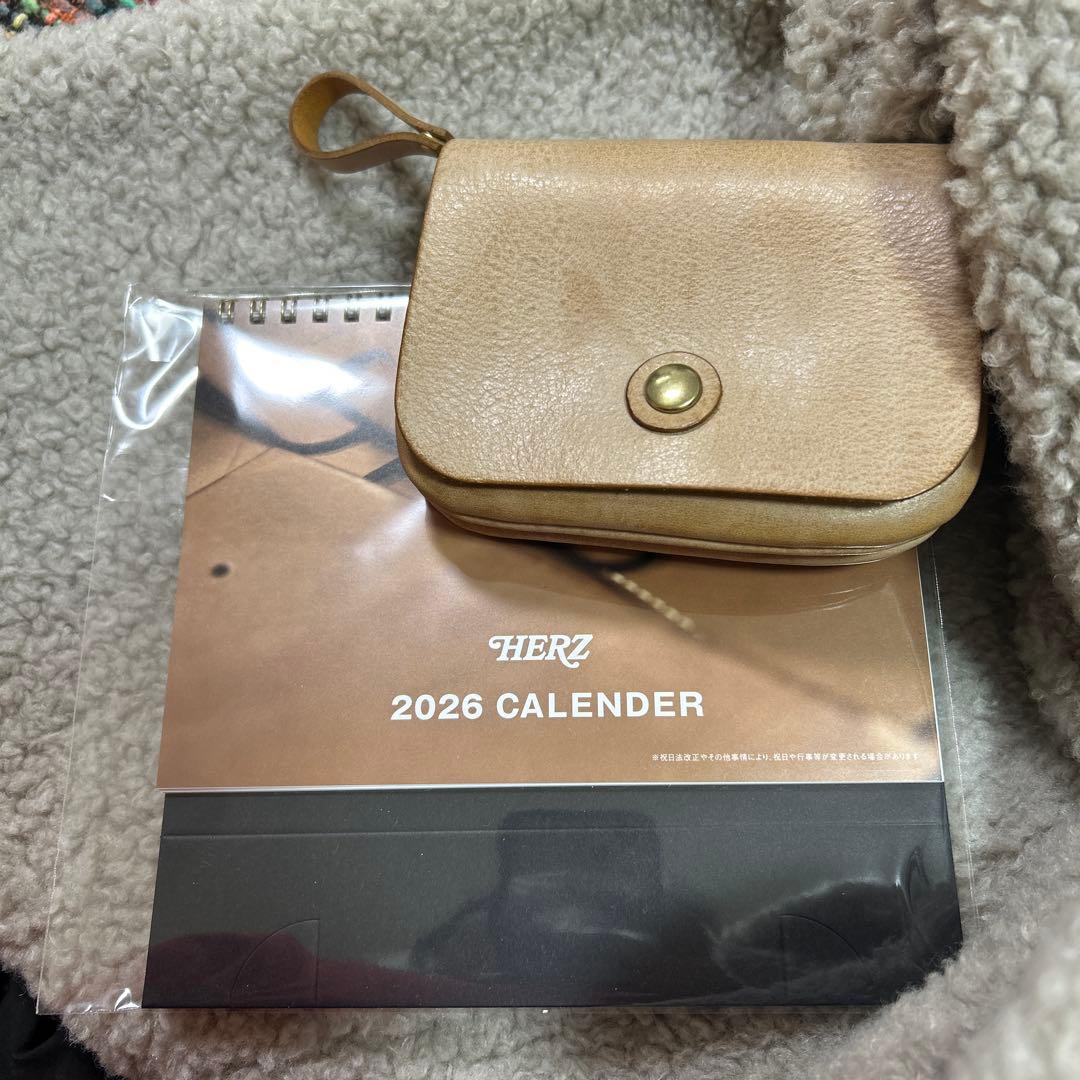限定品！HERZ【アラスカ特別仕様】普段使いのトラベルウォレット・二つ折り財布