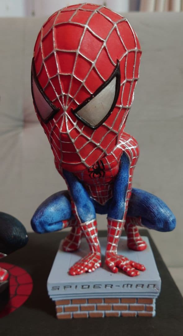 スパイダーマン 首振り フィギュア ボブルヘッド 3体セット