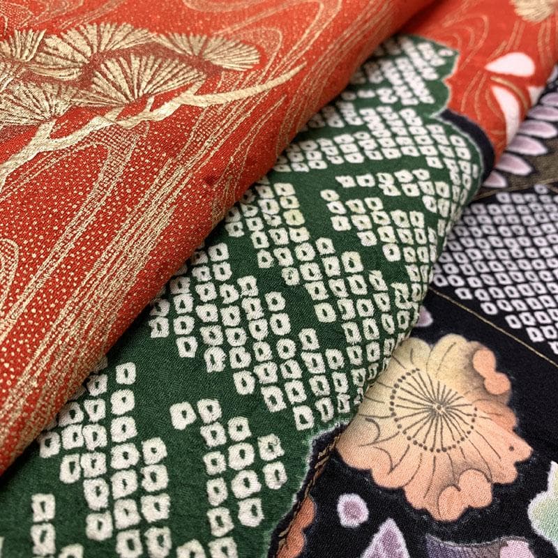 512z7.412y20.小物類.501u16☆振袖 身幅広め 辻が花絞り染