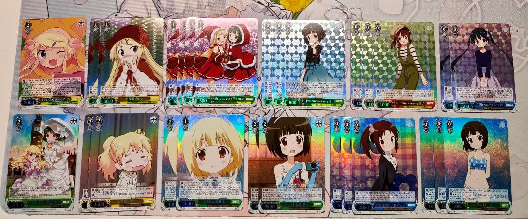 ヴァイスシュヴァルツ　きんいろモザイク　デッキパーツ　SR