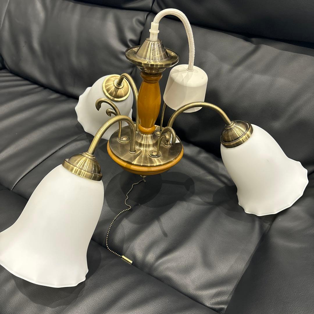 クラシックデザイン 3灯シャンデリア