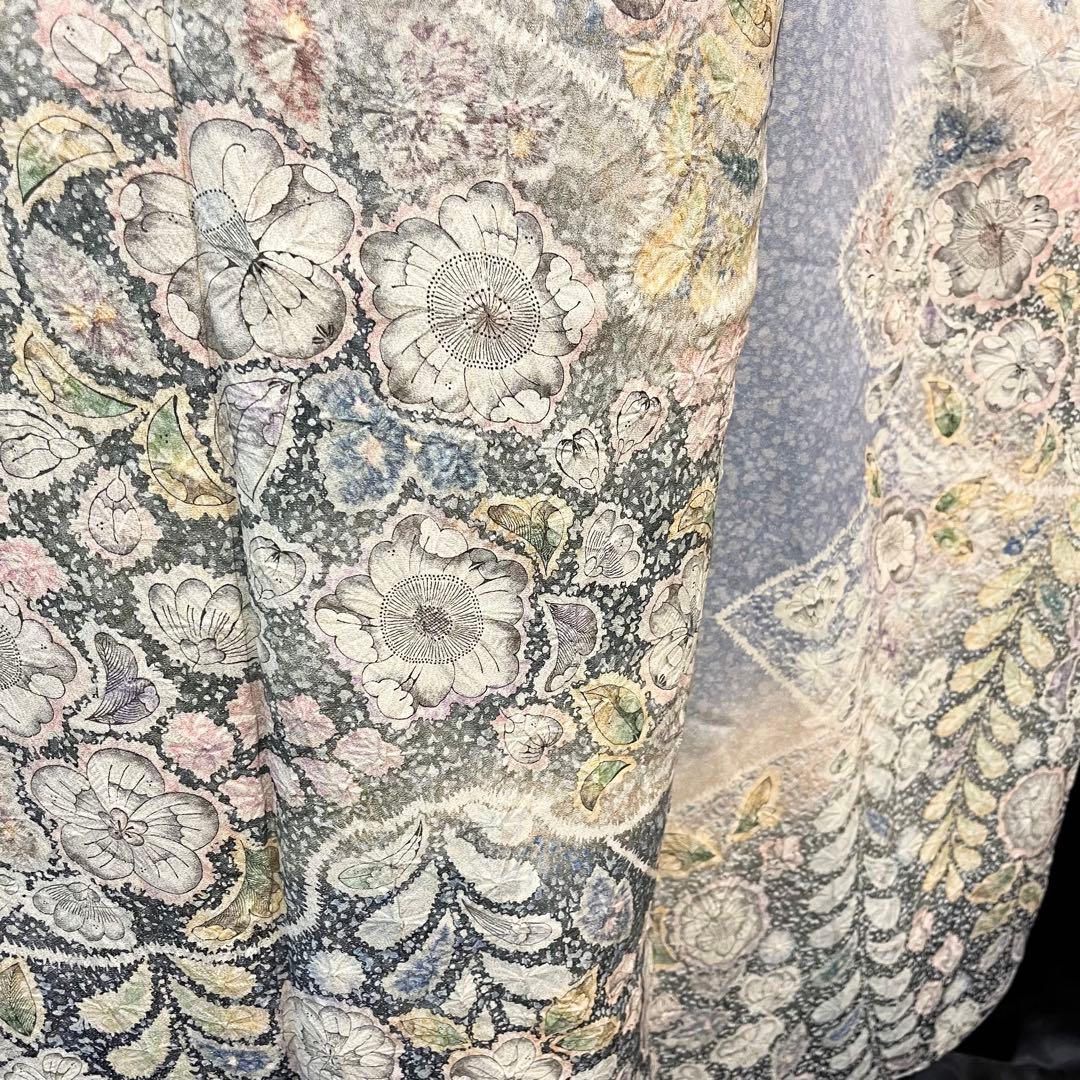 振袖フルセット■逸品■辻が花■銀通し■花絞り■成人式振り袖