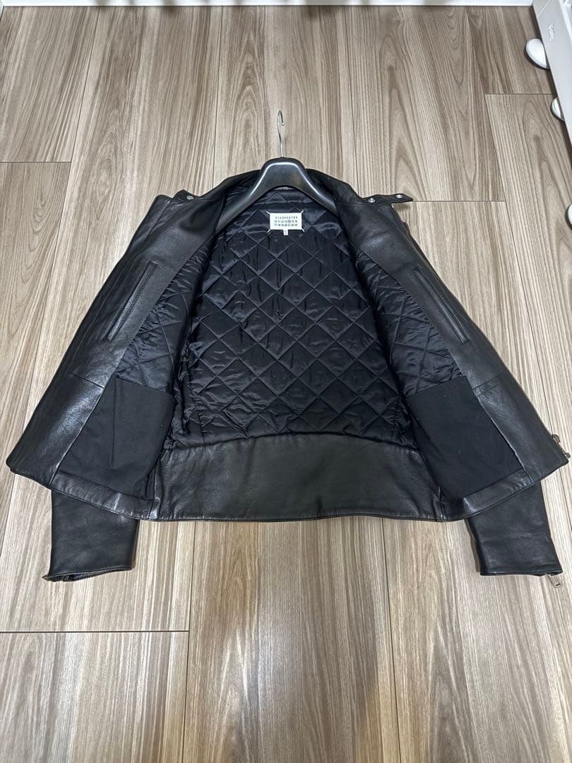 17AW ハの字 ライダースジャケット シングルライダース S50AM0307