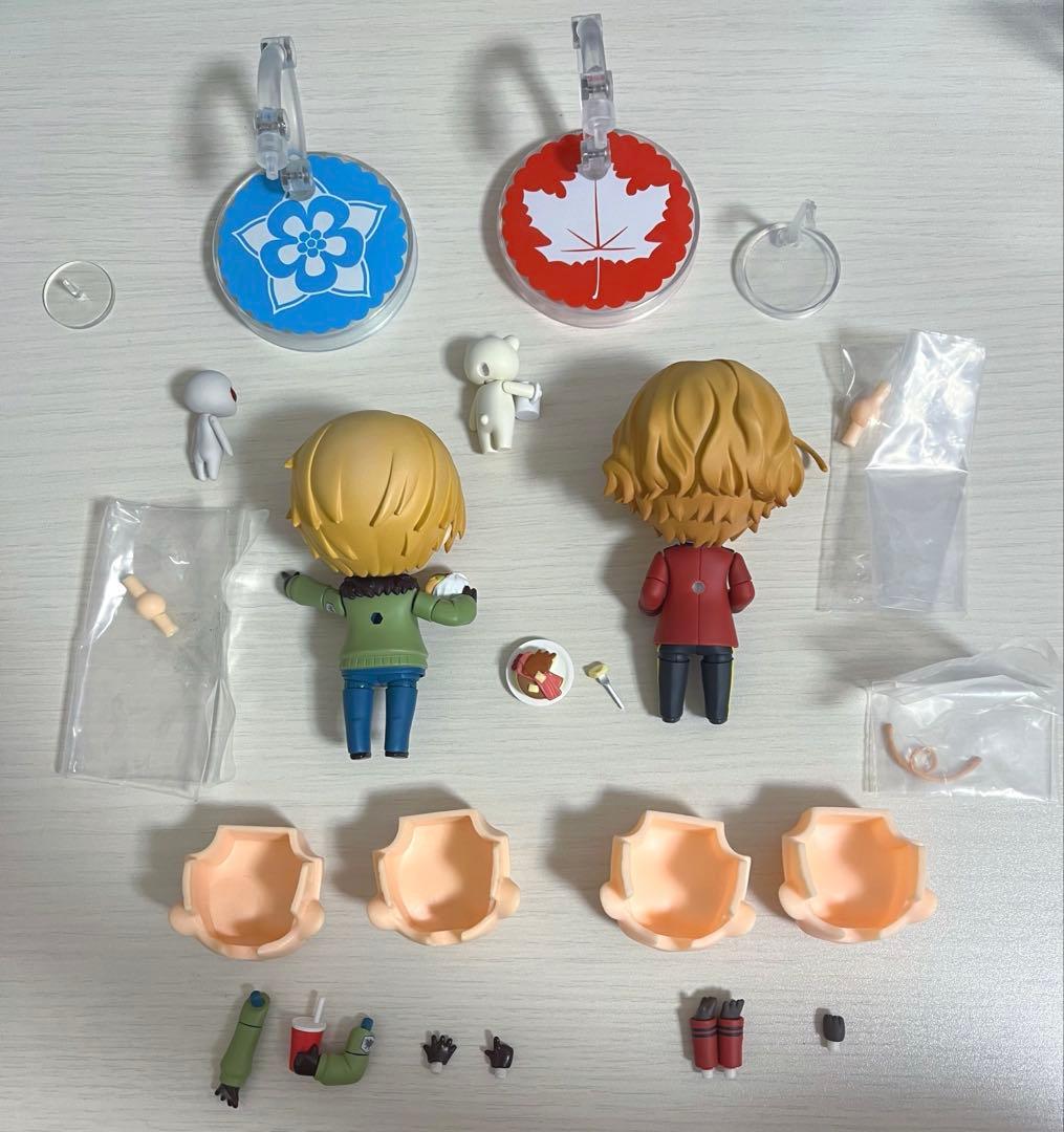 ヘタリア まとめ売り アメリカ中心 アクスタ 缶バッジ ねんどろいど など