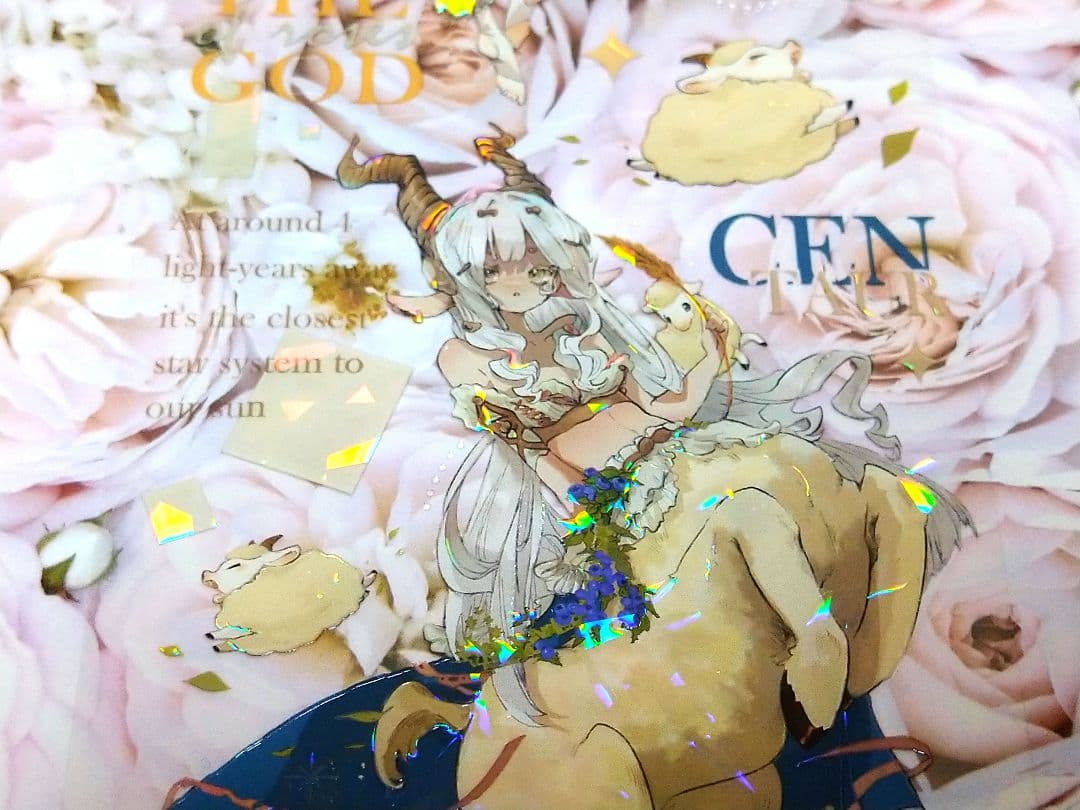 J326＃神之女(贝壳光)金刚兔切り売り海外人物マステ女の子