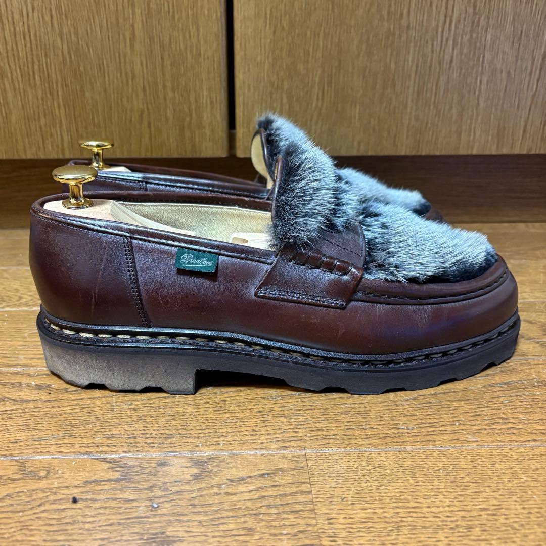 パラブーツREIMS アザラシ 希少 廃盤 ランス フォック ローファー