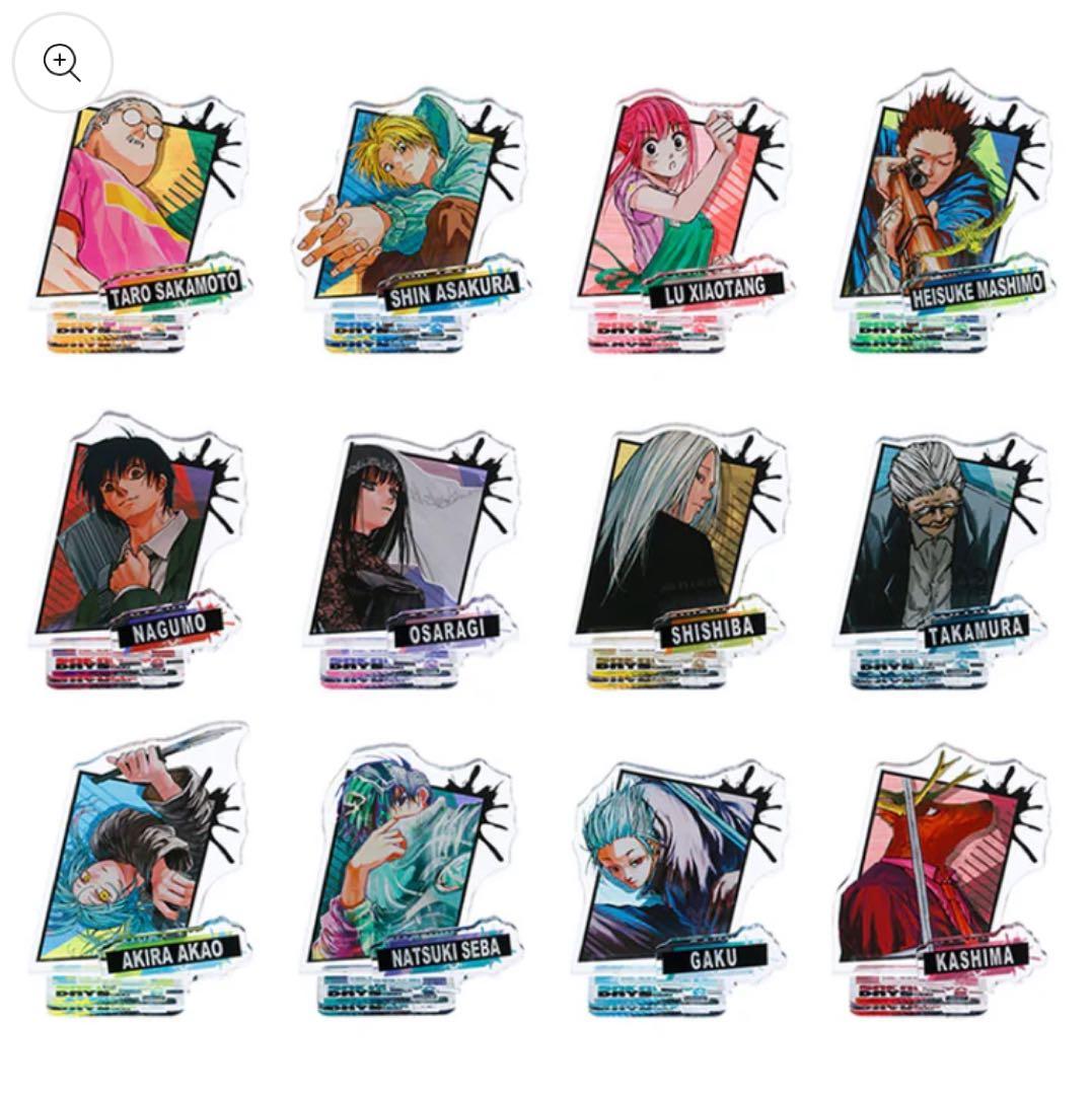 サカモトデイズ　アクリルフィギュアコレクション　box 南雲　夏生　大佛　シン