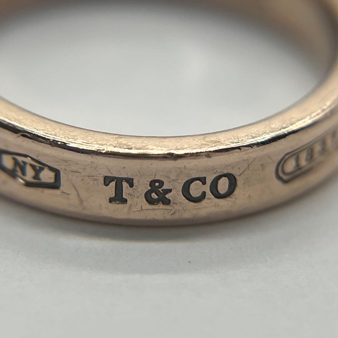 ティファニー TIFFANY 1837 ナロー リング 12号 ルベドメタル
