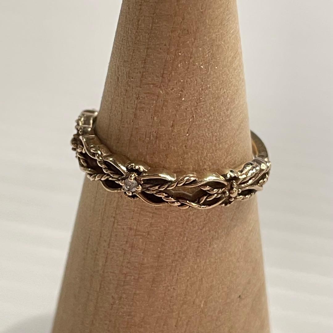 NOJESS ノジェス 0.01ct K5 10.5号 リング