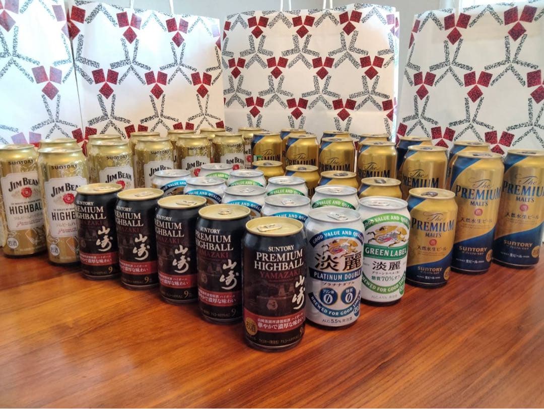 山崎ハイボール缶 プレミアムモルツ などお酒飲み比べ44本セット