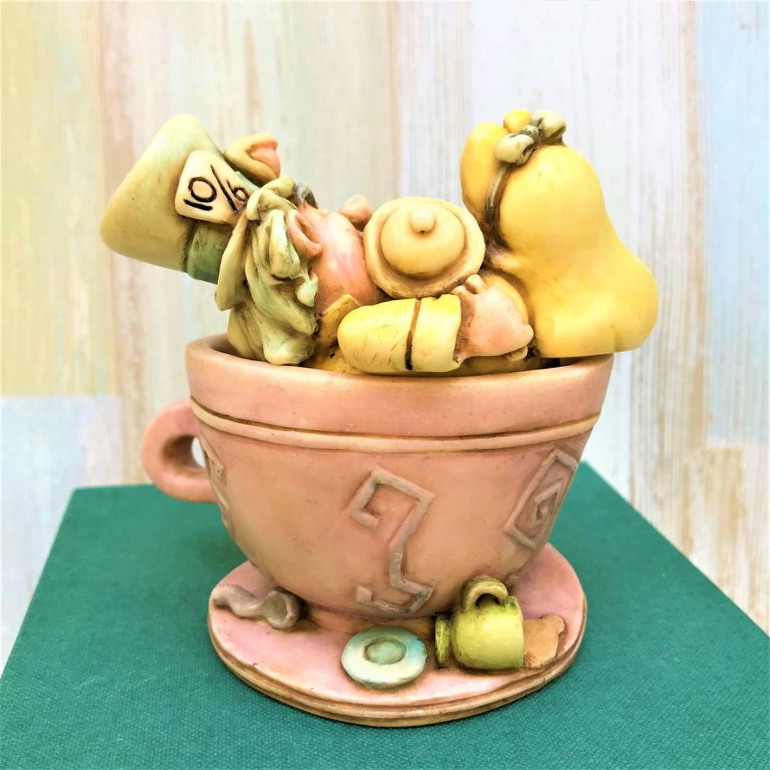 廃版★不思議の国のアリス ティーカップ チェシャ猫 ハーモニーキングダム