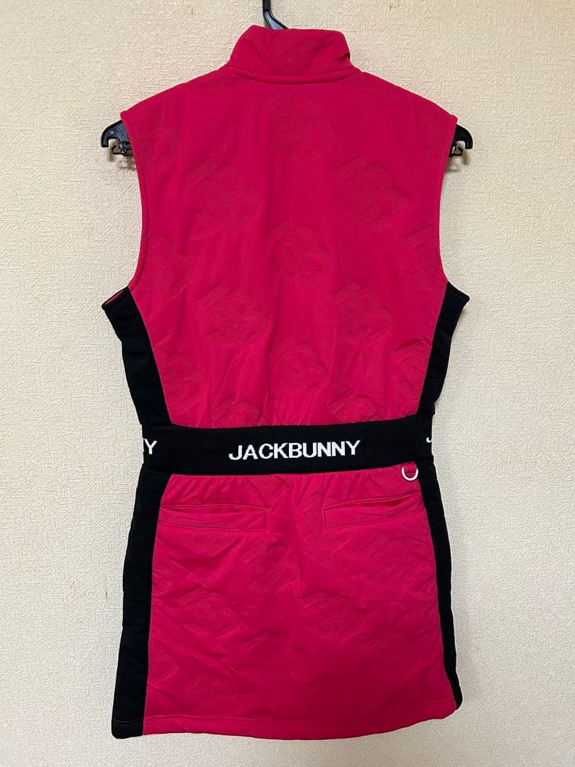 パーリーゲイツ　ジャックバニー　ゴルフ　レディース　中綿　ワンピース　サイズ0