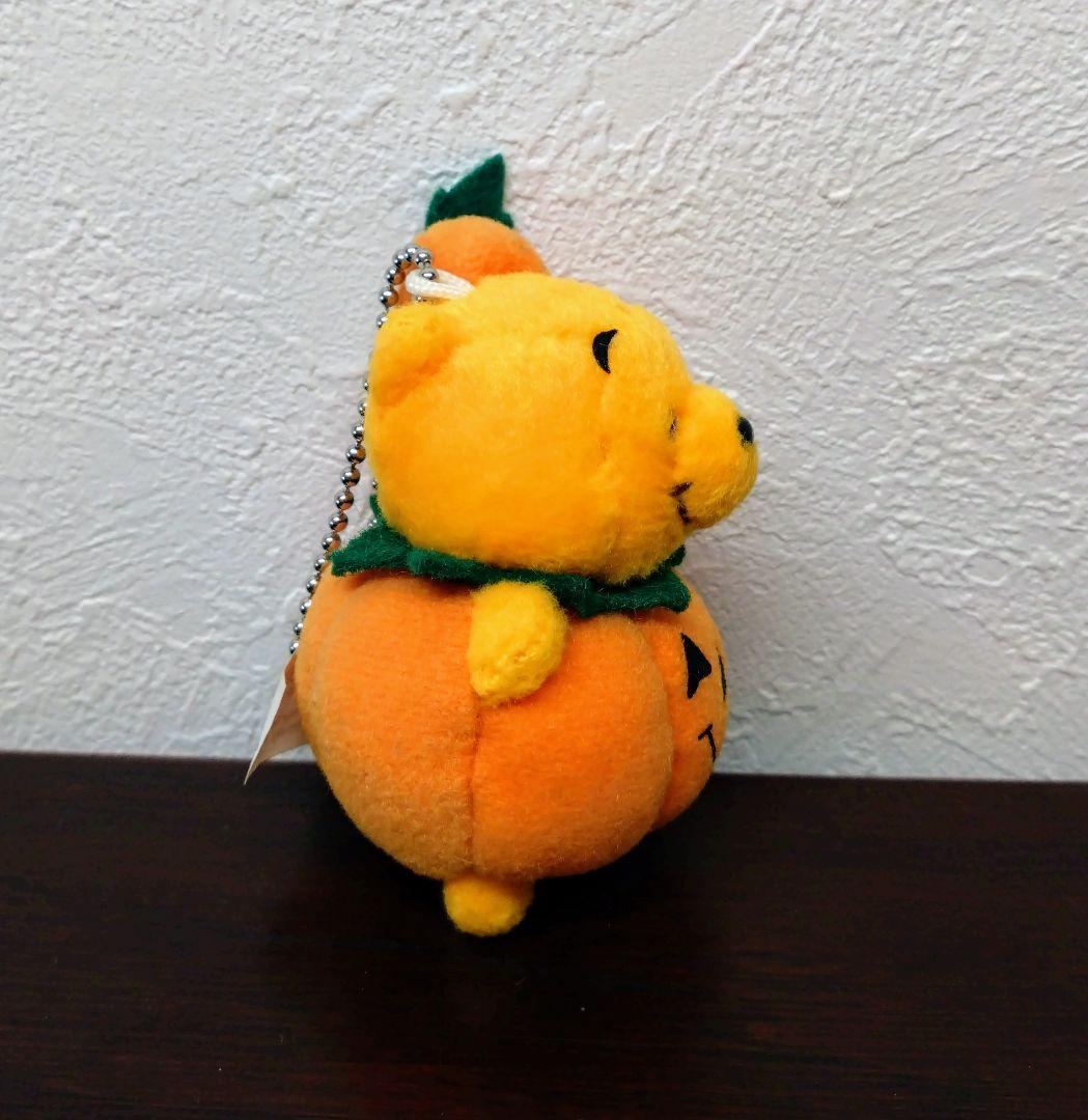 ★激レア★レトロ★ディズニーストア★ハロウィン★かぼちゃプーさんキーチェーン★