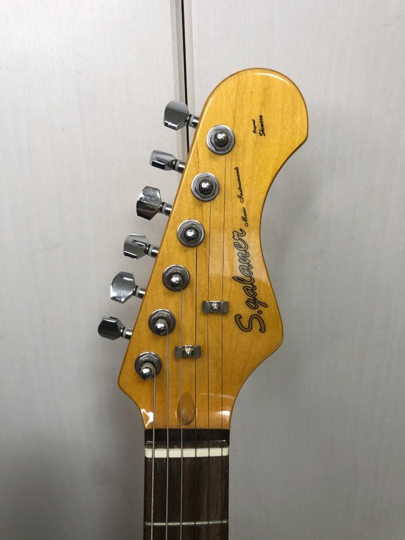 美品 S.Galaner SST-FM SBL S.ギャラナー ストラト