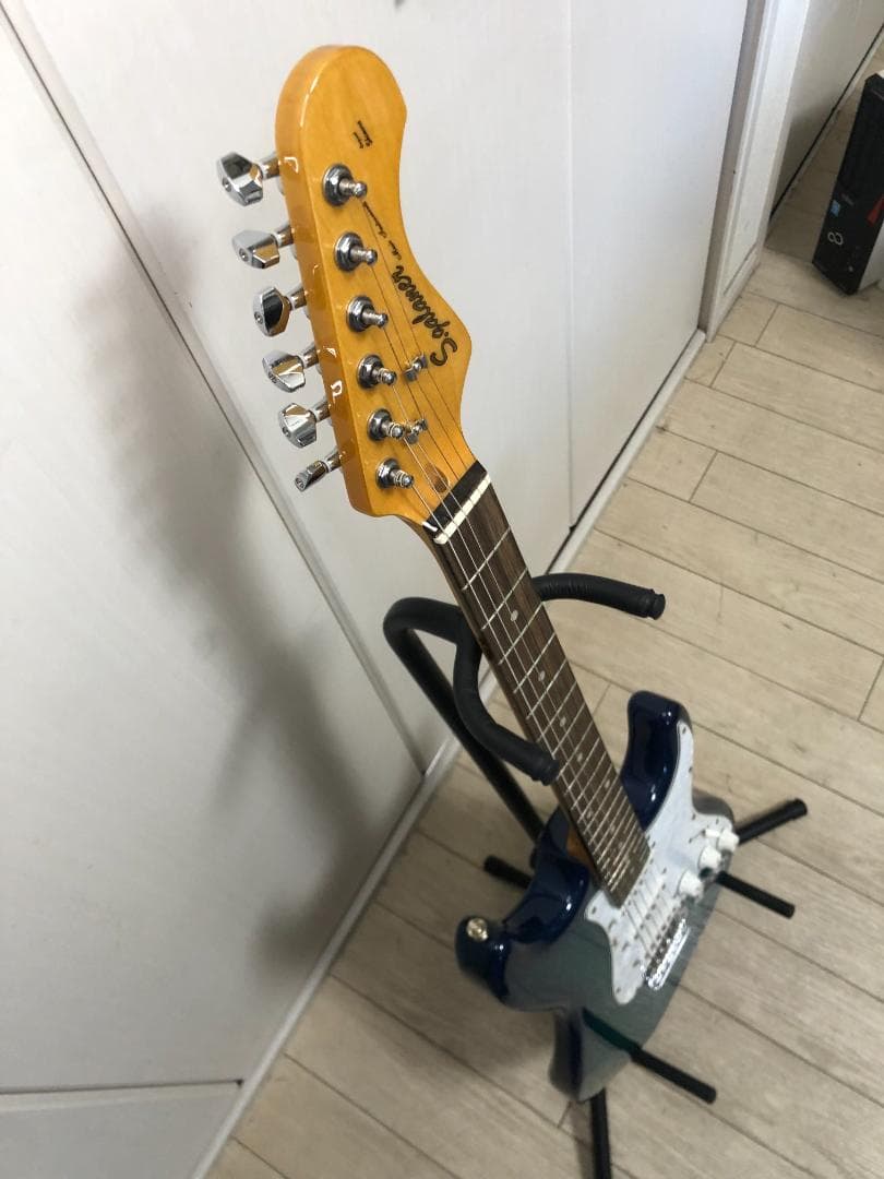 美品 S.Galaner SST-FM SBL S.ギャラナー ストラト