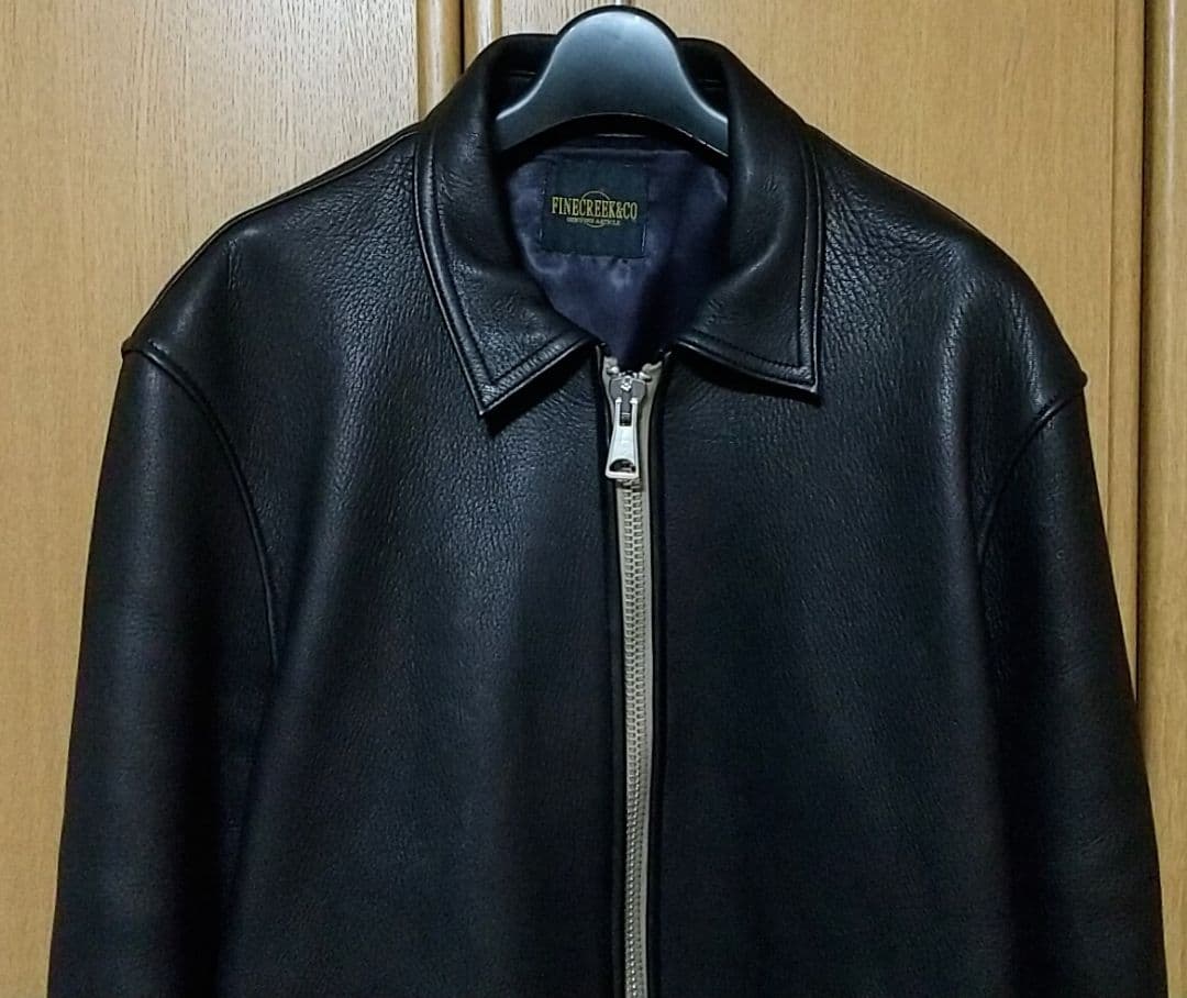 FINE CREEK & Co ファインクリークレザー シングルライダース 40