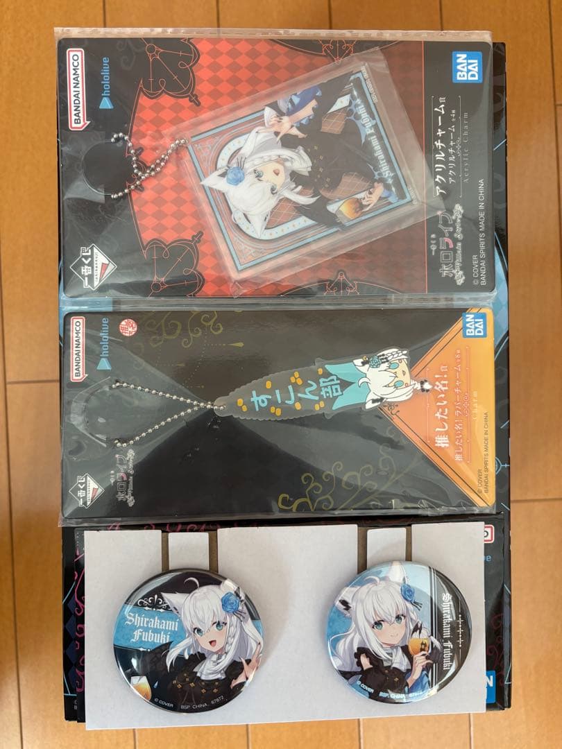 一番くじ　ホロライブ　白上フブキ　フィギュア　 おまけ付き
